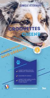 croquettes sans céréales pour chien