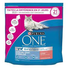 purina one chat stérilisé saumon