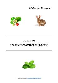 alimentation lapin